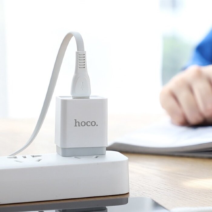 Кабель hoco X40 Noah charging data cable for Micro - White купить оптом купить оптом
