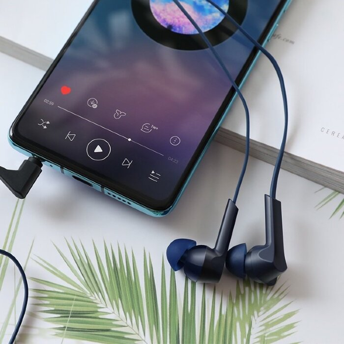 Наушники hoco M72 Admire universal earphones with mic - White купить оптом купить оптом