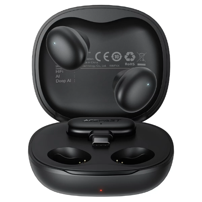 Беспроводной микрофон ACEFAST R5 Wireless lavalier microphone - Black купить оптом купить оптом