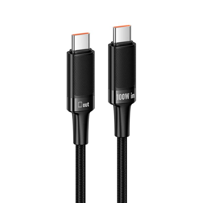 Кабель HOCO U153 Extreme 100W multi-Protocol charging cable Type-c to Type-c Black купить оптом купить оптом
