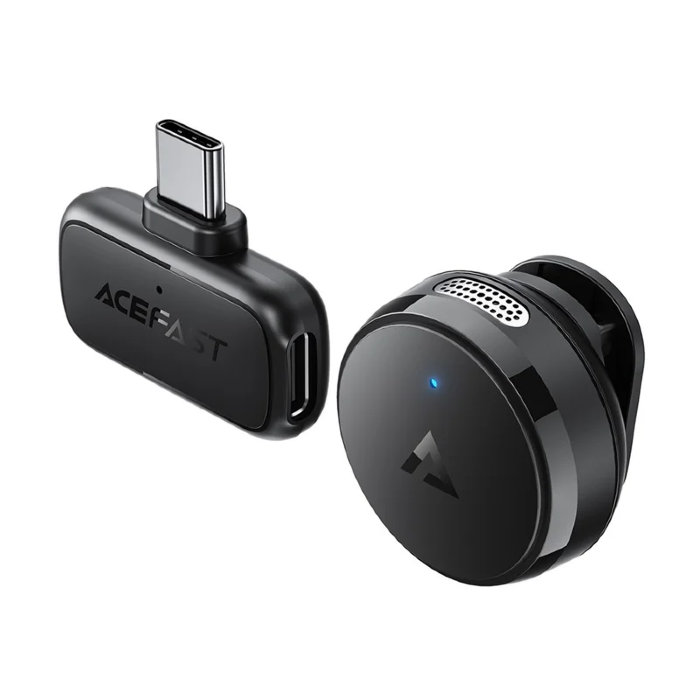 Беспроводной микрофон ACEFAST R7 Wireless lavalier microphone - Black купить оптом купить оптом