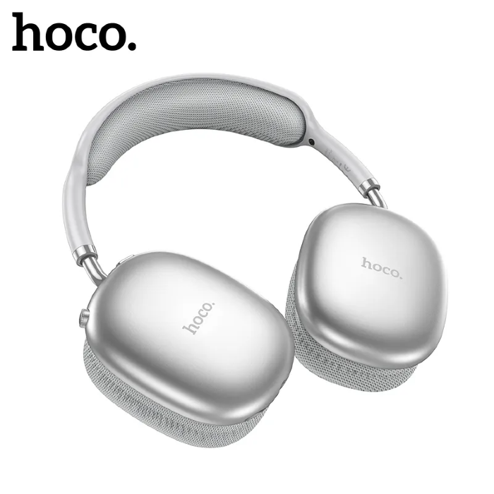 Наушники Hoco W35 Air Triumph BT headphones - Silver