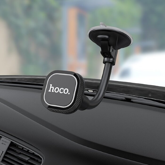Автодержатель для телефона hoco CA55 Astute series windshield car holder - Black/Gray купить оптом купить оптом