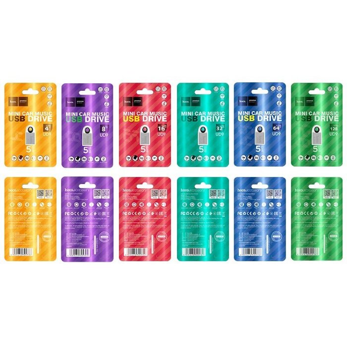 Флеш-накопитель USB hoco UD9 Insightful USB2.0 - 128GB купить оптом купить оптом