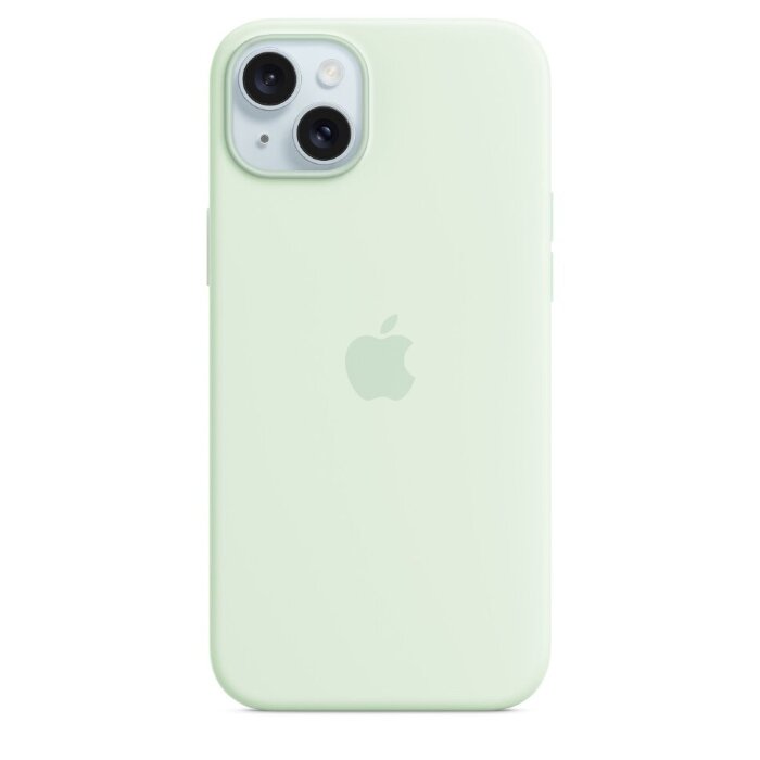 Чехол Silicone case Magsafe for IP 15 pro max (6.7) - Soft Mint купить оптом купить оптом