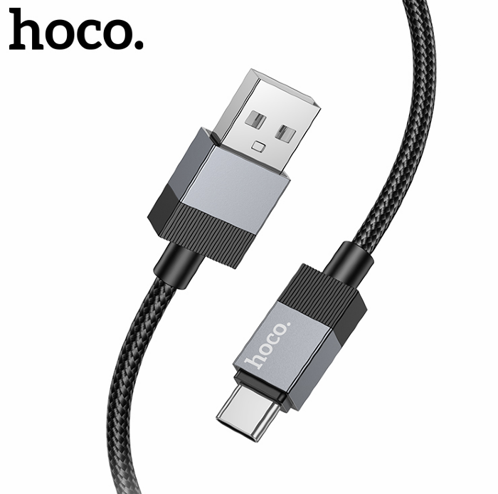 Кабель HOCO X110 Honorific charging data cable Type-c - Black купить оптом купить оптом