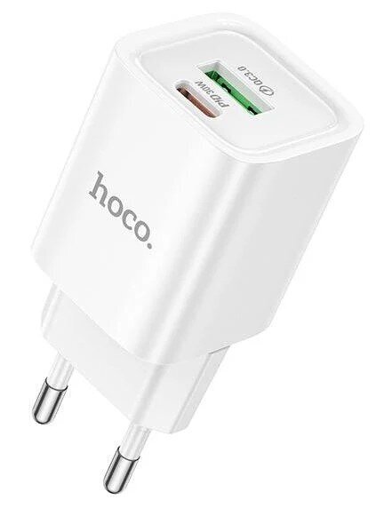Сетевой адаптер HOCO C149A Charm PD30W+QC3.0 Charger (EU) - White купить оптом купить оптом