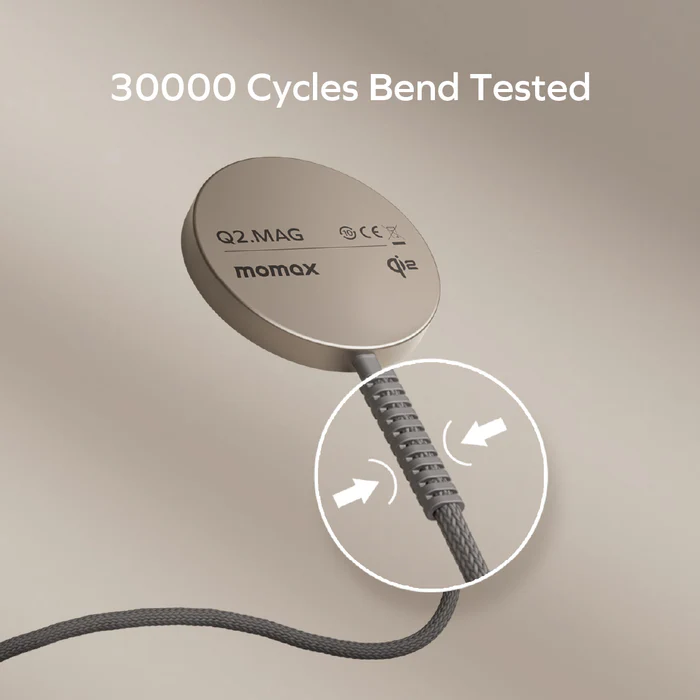 Беспроводная Зарядка Momax UD32L Qi2 Magnetic Wireless Charger -Titanium купить оптом купить оптом