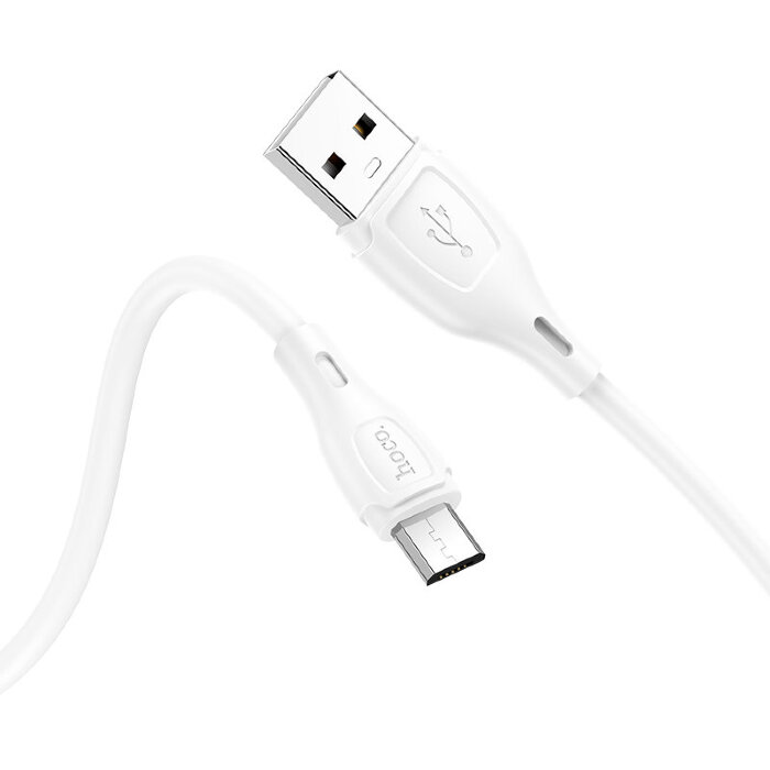 Кабель hoco X61 Ultimate Micro 3A 1m - White