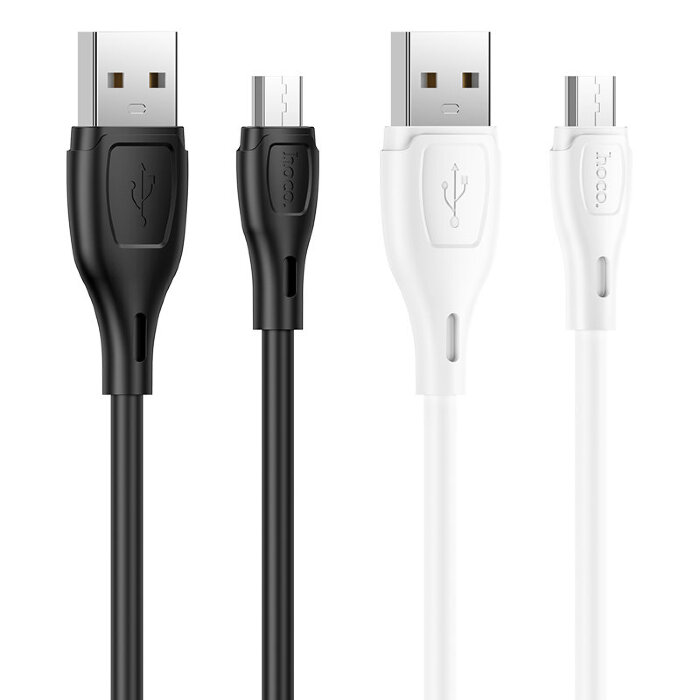 Кабель hoco X61 Ultimate Micro 3A 1m - White