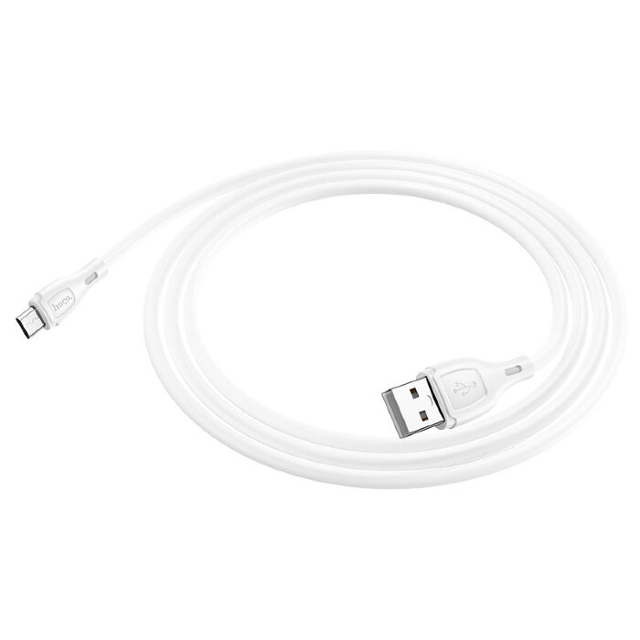 Кабель hoco X61 Ultimate Micro 3A 1m - White
