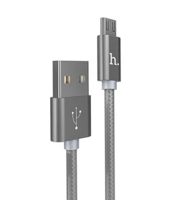 Кабель HOCO X2 knitted Micro USB Charging cable tarnish купить оптом купить оптом