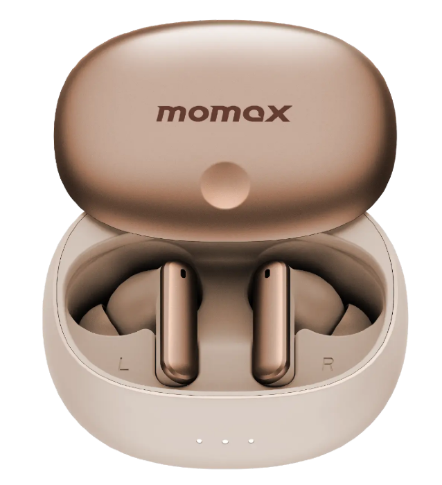 Беспроводные наушники MOMAX 1 Vibe Lite True Wireless noise cancelling Earbuds (BT13L2) - Desert Gold купить оптом купить оптом