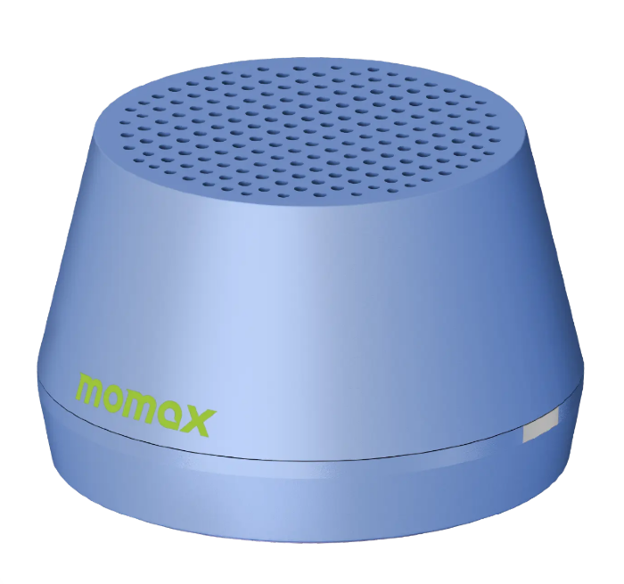 Портативная Bluetooth-колонка MOMAX 1-Vibe Go Lite Magnetic Wireless Speaker(BS8B1) - Light blue купить оптом купить оптом