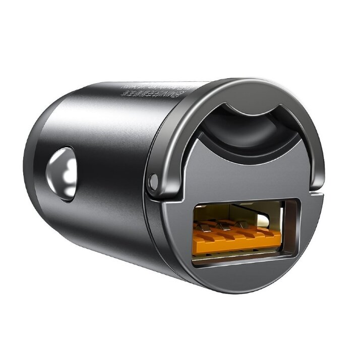 Автомобильное зарядное устройство Baseus Tiny Star Mini Quick Charge Car Charger USB Port 30W (VCHX-A0G) - Gray купить оптом купить оптом