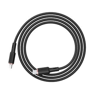Кабель Acefast C2-01 Type-С to lighting zinc alloy silicone charging data cable - Black купить оптом купить оптом
