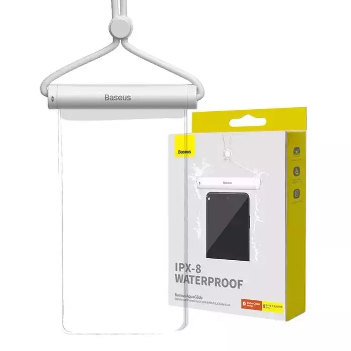 Водонепроницаемый чехол BASEUS AquaGlide Waterproof Phone Pouch with Cylindrical Slide Lock (P60263701213-00) купить оптом купить оптом