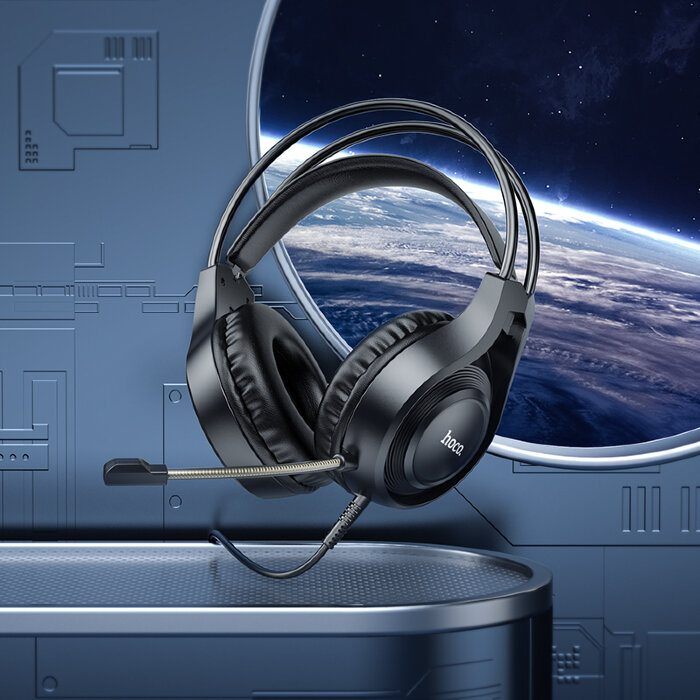 Наушники Hoco W106 Tiger gaming headset - Black купить оптом купить оптом