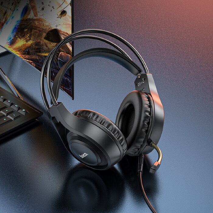 Наушники Hoco W106 Tiger gaming headset - Black купить оптом купить оптом