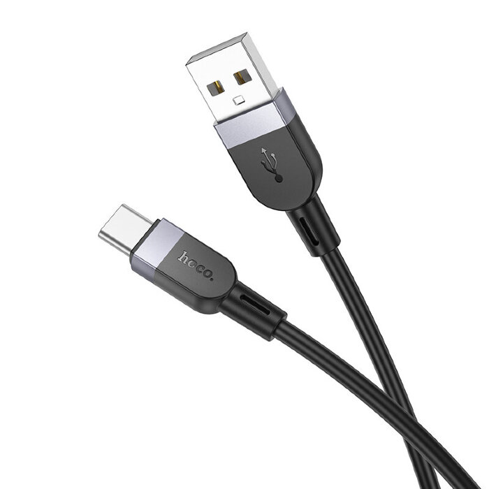 Кабель HOCO X109 Energy silicone charging data cable Type-c (L=2M) - Black купить оптом купить оптом