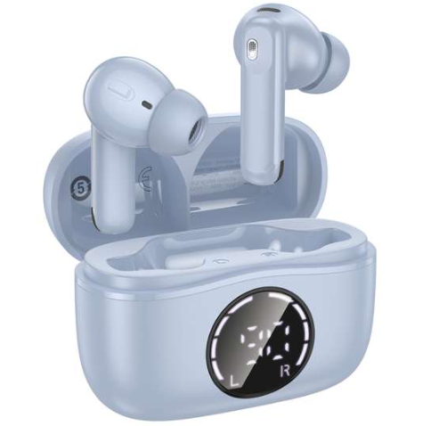 Наушники HOCO EQ22 Singer true wireless ANC+ENC noise reduction BT headset - Blue star купить оптом купить оптом