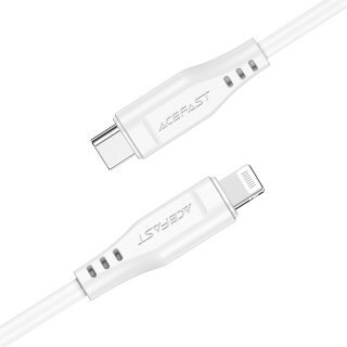 Кабель Acefast C3-01 Type-С to lighting TPE charging data cable - White купить оптом купить оптом