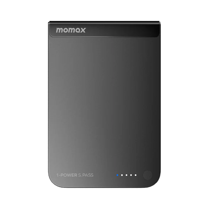 Внешний аккумулятор MOMAX 1-Power S.Pass (10000mAh) Magnetic wireless Battery Pack(IP162Q2CND) Black купить оптом купить оптом