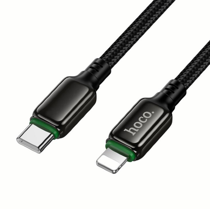 Кабель HOCO X127 Exceed PD30W charging data cable IP - Black купить оптом купить оптом