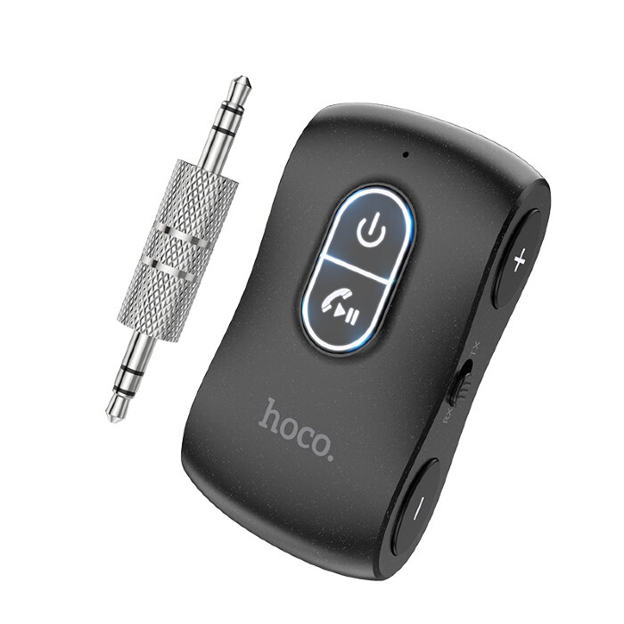 Автомобильное зарядное устройство Hoco E73 pro journey AUX BT audio receiver/transmitter - Black Star купить оптом купить оптом
