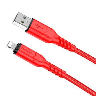 Кабель Hoco X59 victory charging data cable iphone (L=2M) - Red купить оптом купить оптом