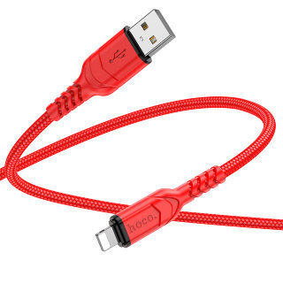 Кабель Hoco X59 victory charging data cable iphone (L=2M) - Red купить оптом купить оптом
