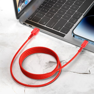 Кабель Hoco X59 victory charging data cable iphone (L=2M) - Red купить оптом купить оптом