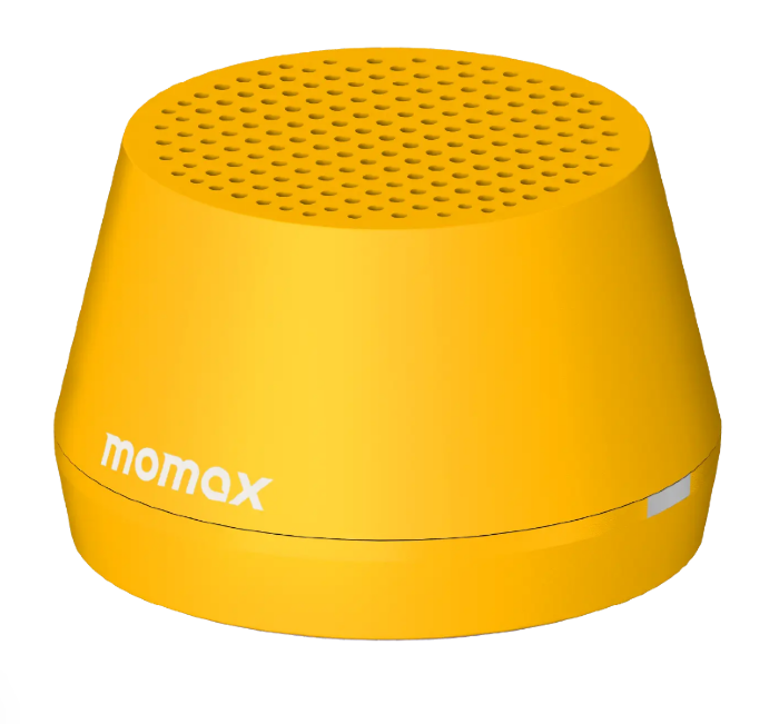 Портативная Bluetooth-колонка MOMAX 1-Vibe Go Lite Magnetic Wireless Speaker(BS8Y) - Yellow купить оптом купить оптом