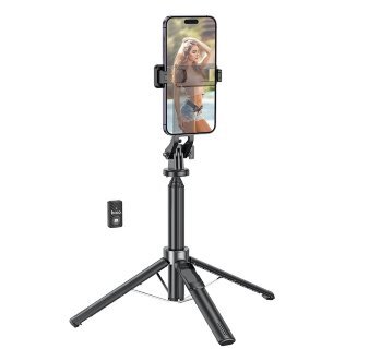 Держатель Hoco K21 Stream aluminum alloy live broadcast holder - Черный купить оптом купить оптом