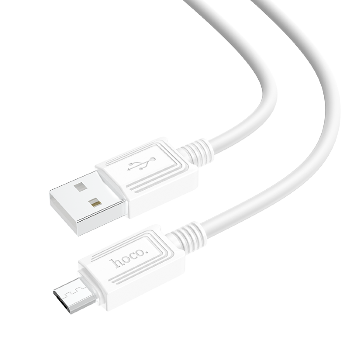 Кабель Hoco X73 Micro charging data cable - White купить оптом купить оптом
