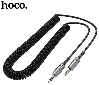 Кабель HOCO UPA31 Cindy Spring Audio Cable AUX - Black