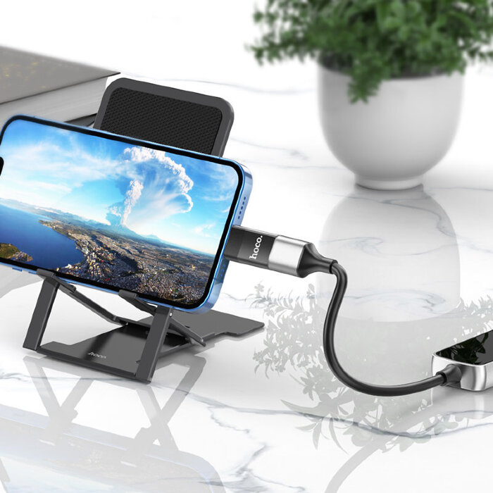 Адаптер hoco UA17 iP Male to USB female USB2.0 adapter купить оптом купить оптом