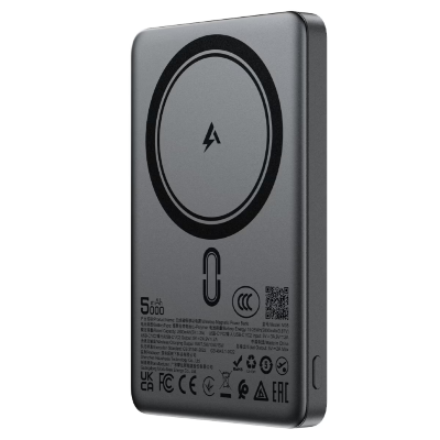 Внешний аккумулятор ACEFAST M35 PD18W magnetic fast charging power bank 5000mAh - metal gray