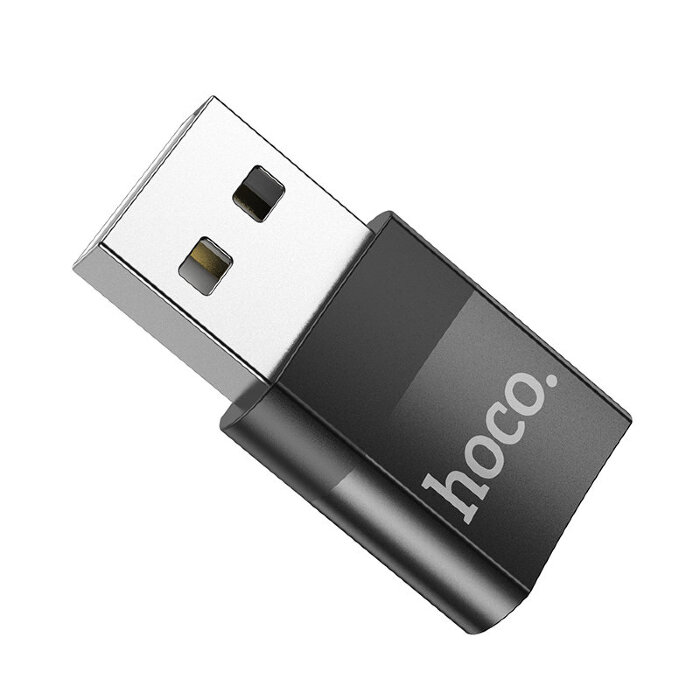 Адаптер hoco UA17 USB Male to Type-C female USB2.0 adapter купить оптом купить оптом