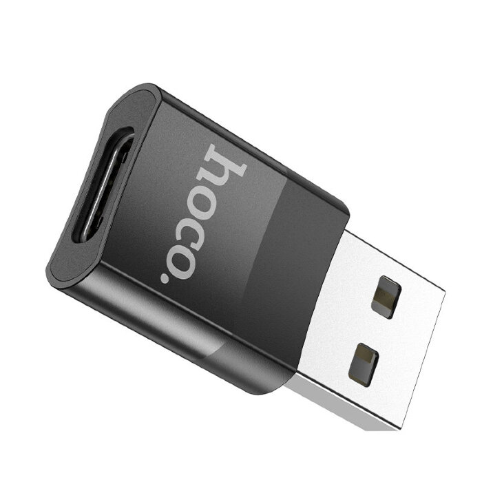 Адаптер hoco UA17 USB Male to Type-C female USB2.0 adapter купить оптом купить оптом