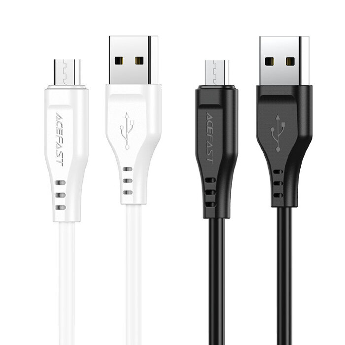 Кабель Acefast C3-09 Micro TPE charging data cable - Black купить оптом купить оптом