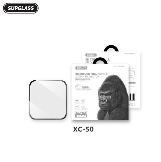 Защитная пленка SupGlass XC-50 3D Curved full AB Glue Screen Protector 46mm series 10 купить оптом купить оптом
