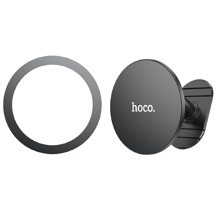 Автомобильный держатель Hoco H13 fine jade ring magnetic car holder (center console ) - Black купить оптом купить оптом