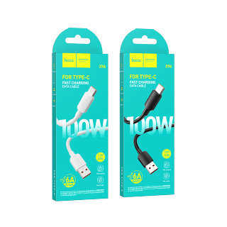 Кабель Hoco X96 hyper 100W charging data cable type-c - White купить оптом купить оптом