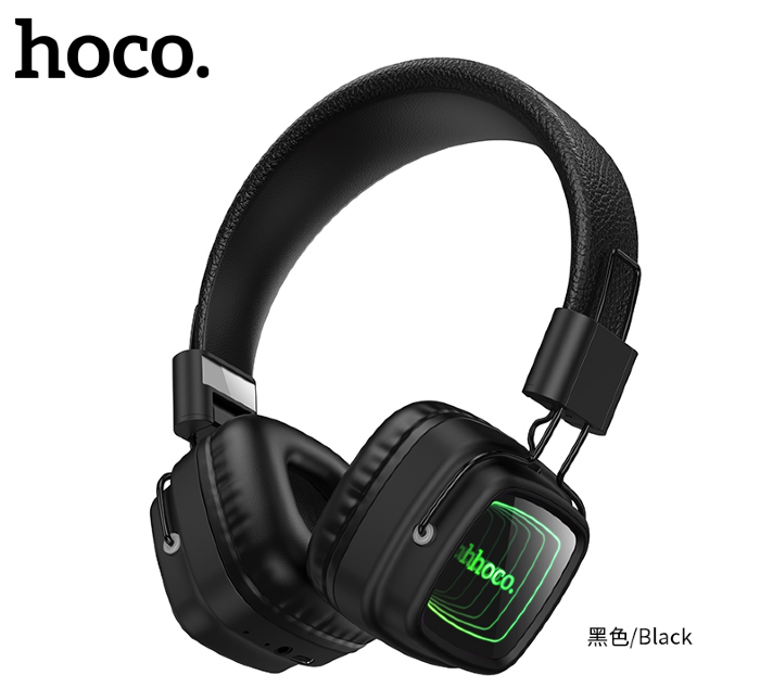 Беспроводные наушники HOCO W72 Eari III abyss mirror BT headphones - Black купить оптом купить оптом
