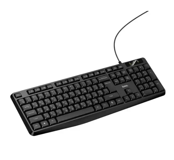Проводная клавиатура HOCO GM60 Cool wired keyboard(cyrillic version) Black купить оптом купить оптом