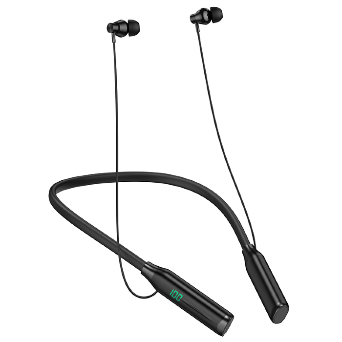 Беспроводные наушники HOCO ES62 Plus Pretty neck-hang BT earphones - Black купить оптом купить оптом