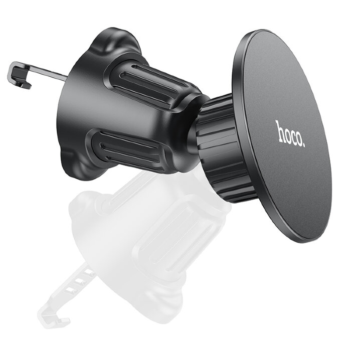 Автомобильный держатель Hoco H12 fine jade ring magnetic car holder (air outlet) - Black купить оптом купить оптом