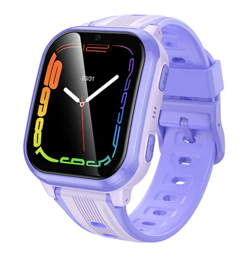 Смарт-часы HOCO Y108 4G children phone-watch Purple купить оптом купить оптом
