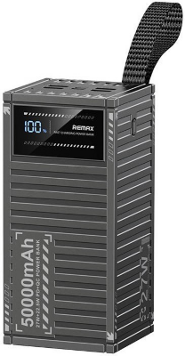 Внешний аккумулятор Remax RPP-161 Container series 27W+22.5W fast charging Power Bank(Nominal)(50000mAh) - Grey